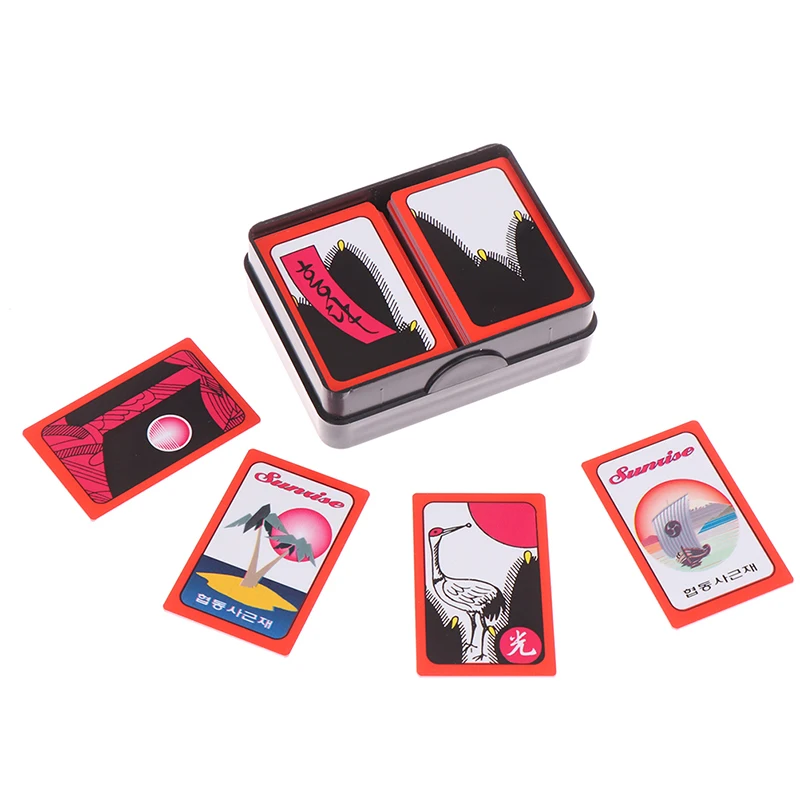 Korean Japanese PVC Waterproof MahjongBoard Game Cards Popular Family Party Table Game Go stop Hanafuda Cards
Korean Japanese PVC Waterproof MahjongBoard Game Cards Popular Family Party Table Game Go stop Hanafuda Cards