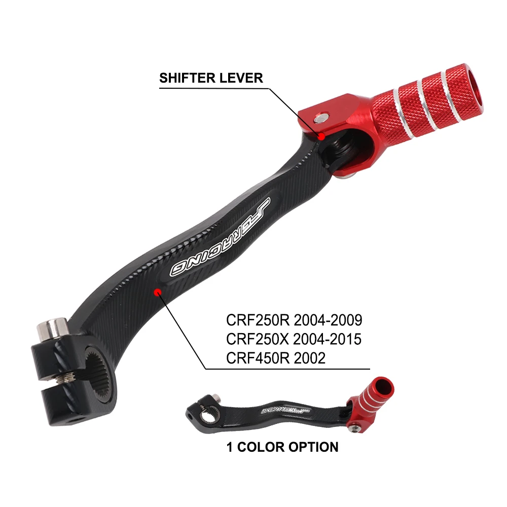 Для HONDA CRF250R CRF 250R 2004-2009 CRF250X 250X 2004-2017 CRF450R 450R 2002 CNC рычаг переключения передач
Для HONDA CRF250R CRF 250R 2004-2009 CRF250X 250X 2004-2017 CRF450R 450R 2002 CNC рычаг переключения передач