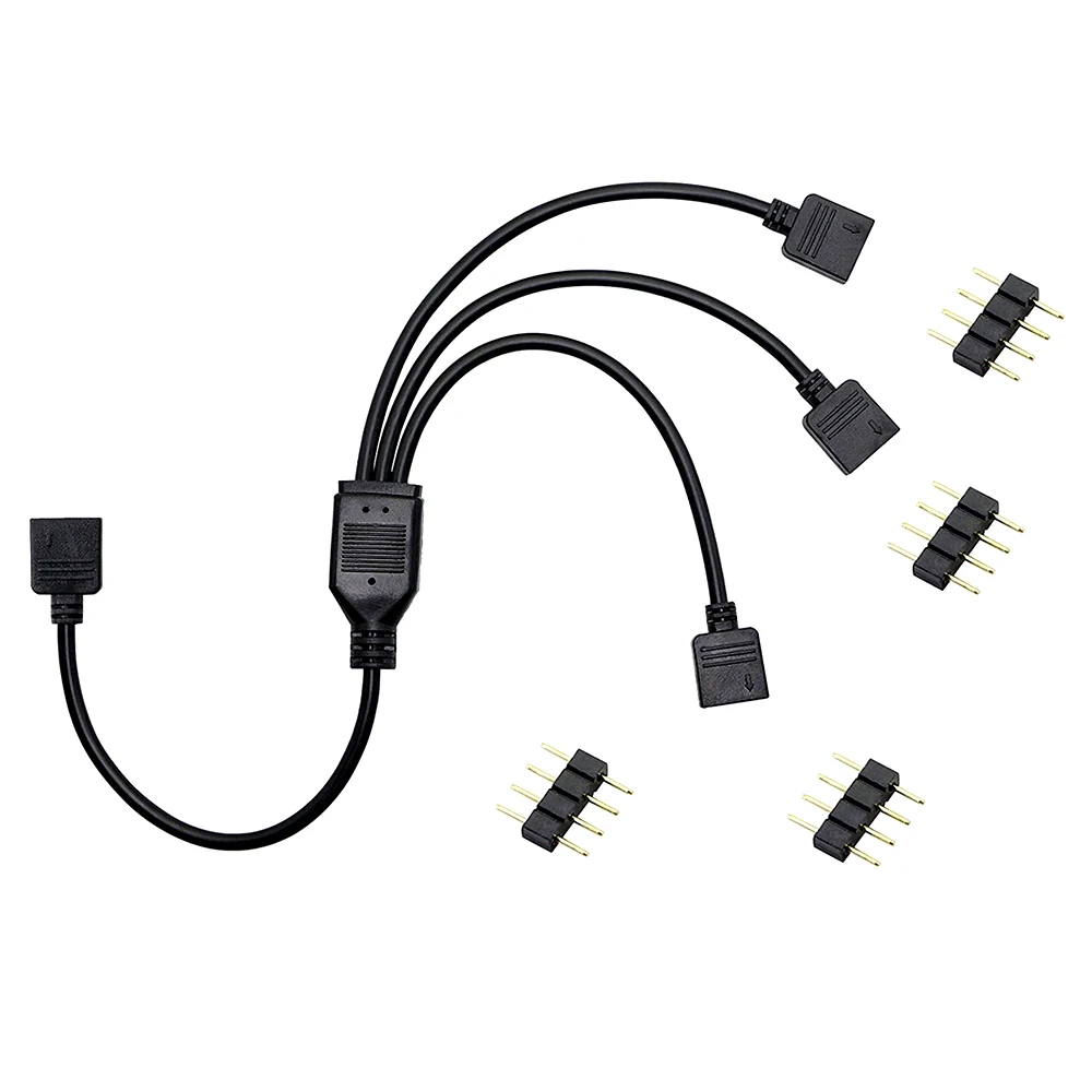 Strip Accessories 1 to 2 3 4 Female Connector Splitter RGB Strips Extension Cable with 4 Pin Connector for 3528 5050 LED Strips
Strip Accessories 1 to 2 3 4 Female Connector Splitter RGB Strips Extension Cable with 4 Pin Connector for 3528 5050 LED Strips