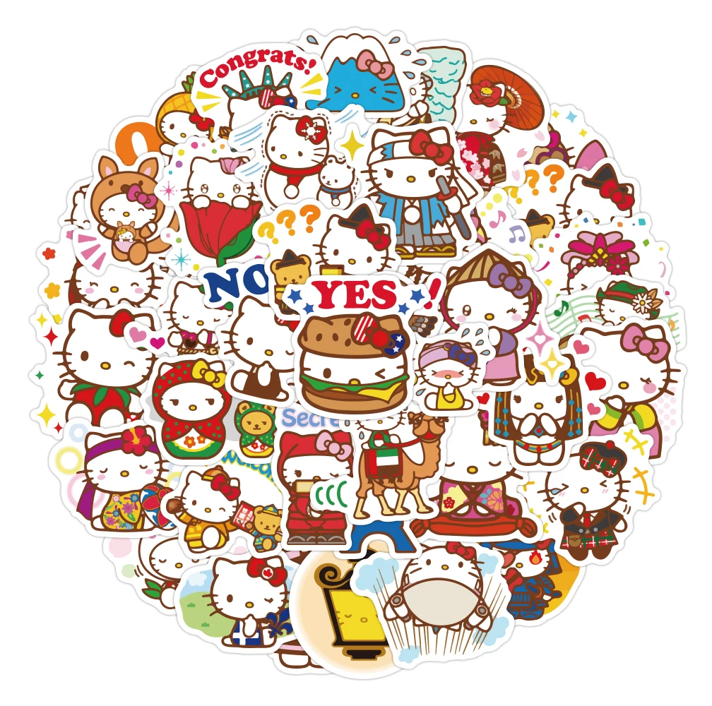 50pcs Cartoon Sticker Cute cat Laptop Skateboard Water Cup Car Motorcycle Luggage Notebook Kawaii Children Toys Gift
50pcs Cartoon Sticker Cute cat Laptop Skateboard Water Cup Car Motorcycle Luggage Notebook Kawaii Children Toys Gift