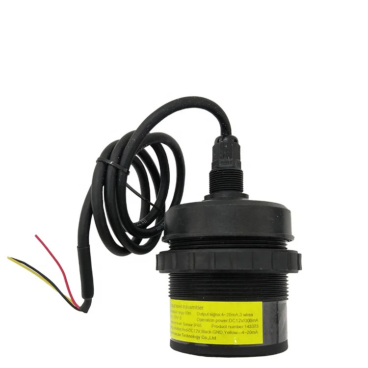 CE RS485 Modbus 4-20mA 0-5V optional Output 0-5M 0.25% FS Liquid Water Ultrasonic Level Sensor for Reservoir River Pool Tank
CE RS485 Modbus 4-20mA 0-5V optional Output 0-5M 0.25% FS Liquid Water Ultrasonic Level Sensor for Reservoir River Pool Tank