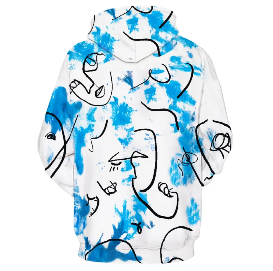 2021 spring personalized graffiti popular suit, sweater, couple's hood, large size
2021 spring personalized graffiti popular suit, sweater, couple's hood, large size