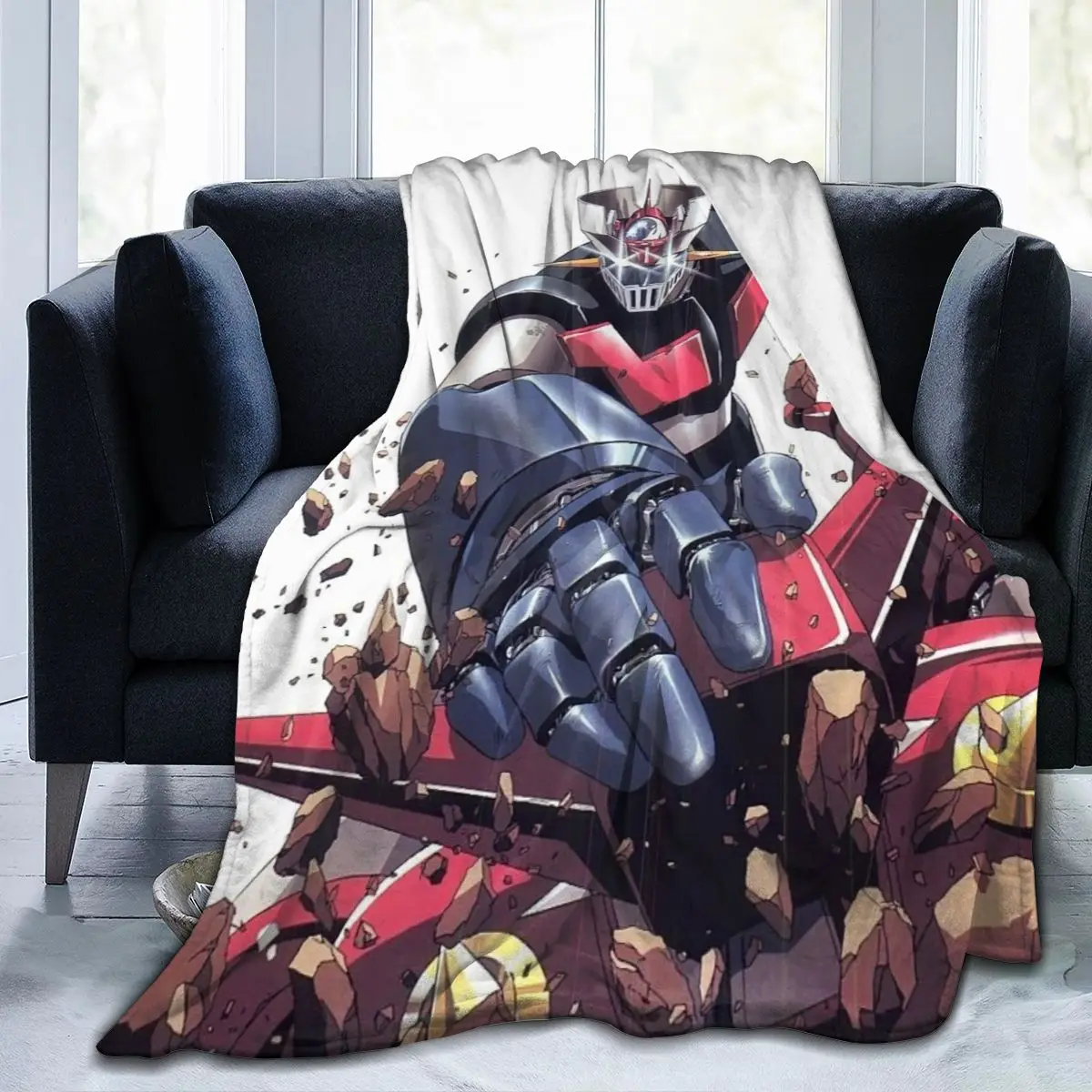 New Fashion 3D Printing MazingerZ Printed Flannel Sheet Soft Blanket Retro Square Picnic Soft Blanket
New Fashion 3D Printing MazingerZ Printed Flannel Sheet Soft Blanket Retro Square Picnic Soft Blanket
