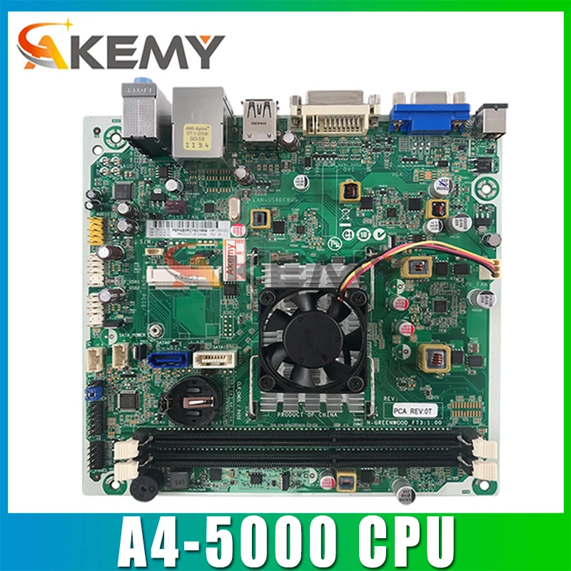 712659-002 For HP Pavilion Slimline 110 400-224 Greenwood Motherboard With AMD A4-5000 CPU 717072-502 100% Tested Fast Ship
712659-002 For HP Pavilion Slimline 110 400-224 Greenwood Motherboard With AMD A4-5000 CPU 717072-502 100% Tested Fast Ship