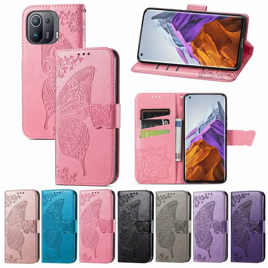 Чехол с откидной крышкой для Xiaomi 11 Pro Чехол-портмоне из искусственной кожи (полиуретан) с 3D бабочка с тиснением и изображением чехол для теле...
Чехол с откидной крышкой для Xiaomi 11 Pro Чехол-портмоне из искусственной кожи (полиуретан) с 3D бабочка с тиснением и изображением чехол для теле...