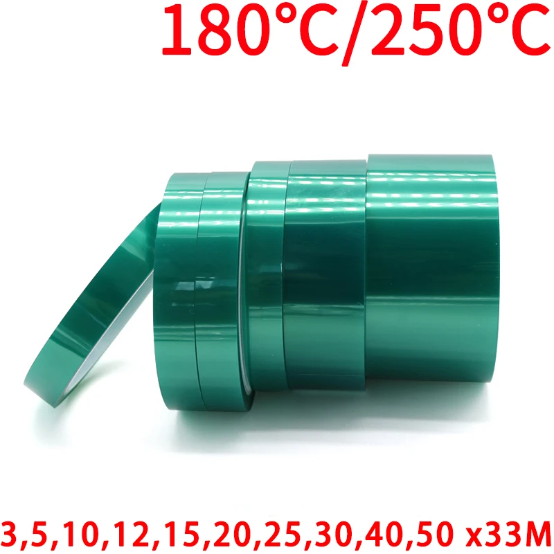 3 5 10 12 15 20 25 30 40 50 mm Green PET Film Tape High Temperature Heat Resistant PCB Solder SMT Plating Insulation Protection
3 5 10 12 15 20 25 30 40 50 mm Green PET Film Tape High Temperature Heat Resistant PCB Solder SMT Plating Insulation Protection