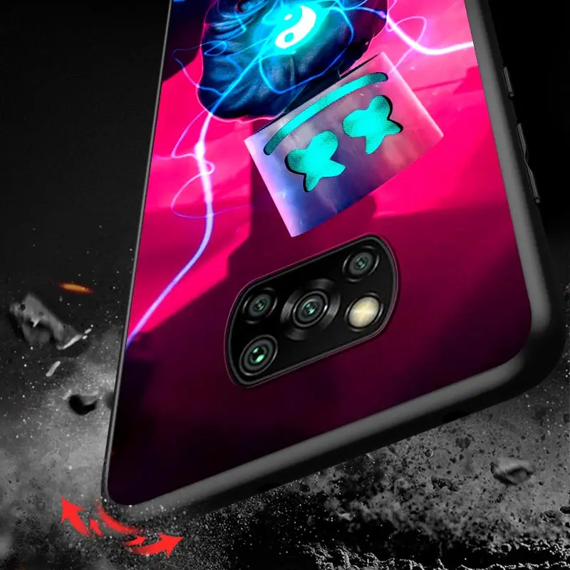 Marsh DJ mello For Xiaomi POCO M3 M2 C3 X3 NFC F2 F3 Pro X2 F1 Pro Mi Play Mix 3 A3 A2 A1 6 5 lite Phone Case