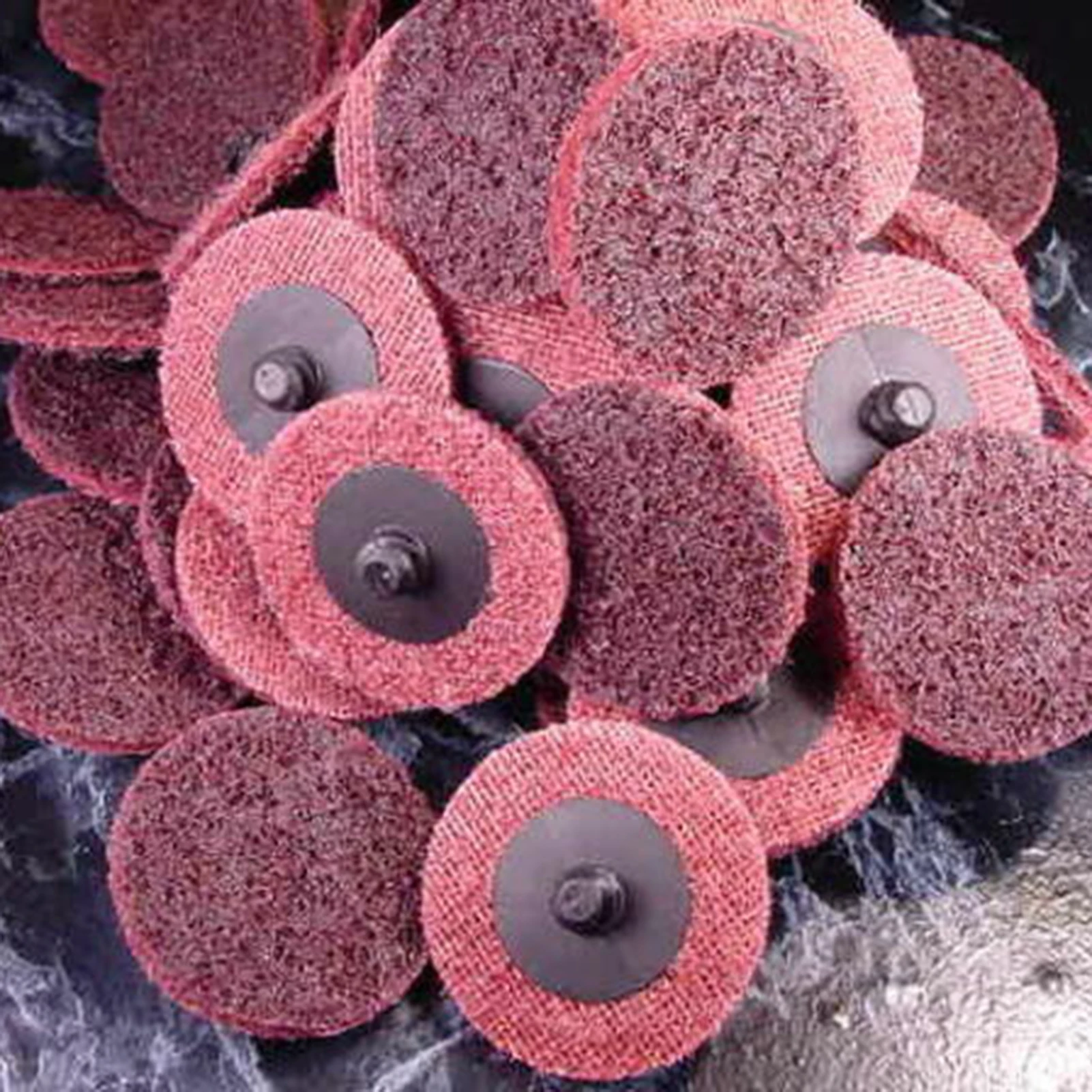 50Pcs 2in Medium Roll Lock Sanding Grinding Discs Surface Conditioning Disc Rust Paint Removal Grinder Accessories
50Pcs 2in Medium Roll Lock Sanding Grinding Discs Surface Conditioning Disc Rust Paint Removal Grinder Accessories
