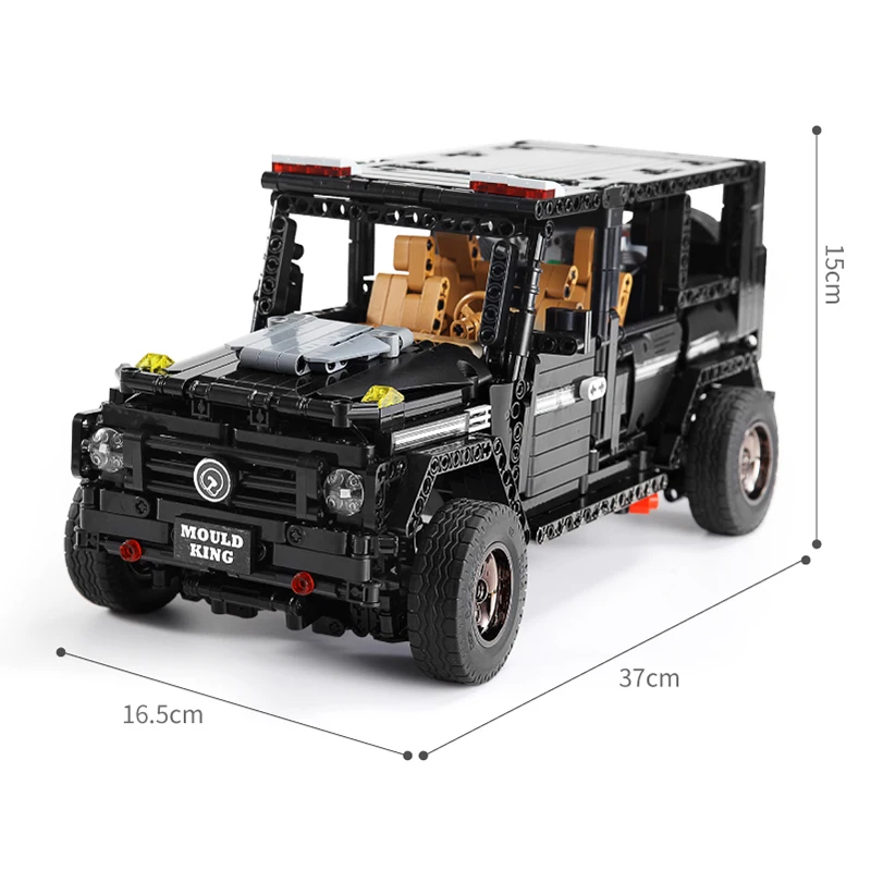 Mould King 1:10 1641PCS Technic RC Car SUV G65 AWD Wagon Offroad Vehicle MOC Motor Control Building Blocks Kids Toys Gift Bricks
Mould King 1:10 1641PCS Technic RC Car SUV G65 AWD Wagon Offroad Vehicle MOC Motor Control Building Blocks Kids Toys Gift Bricks