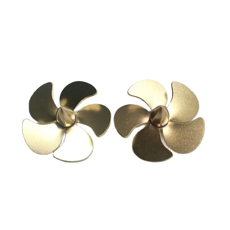 1Pair DIY Simulation RC Boat Forward/Reverse Propeller Dia 35mm Propellers 5 Blades Brass Paddle Aperture M4 with M3 Screw Hole
1Pair DIY Simulation RC Boat Forward/Reverse Propeller Dia 35mm Propellers 5 Blades Brass Paddle Aperture M4 with M3 Screw Hole