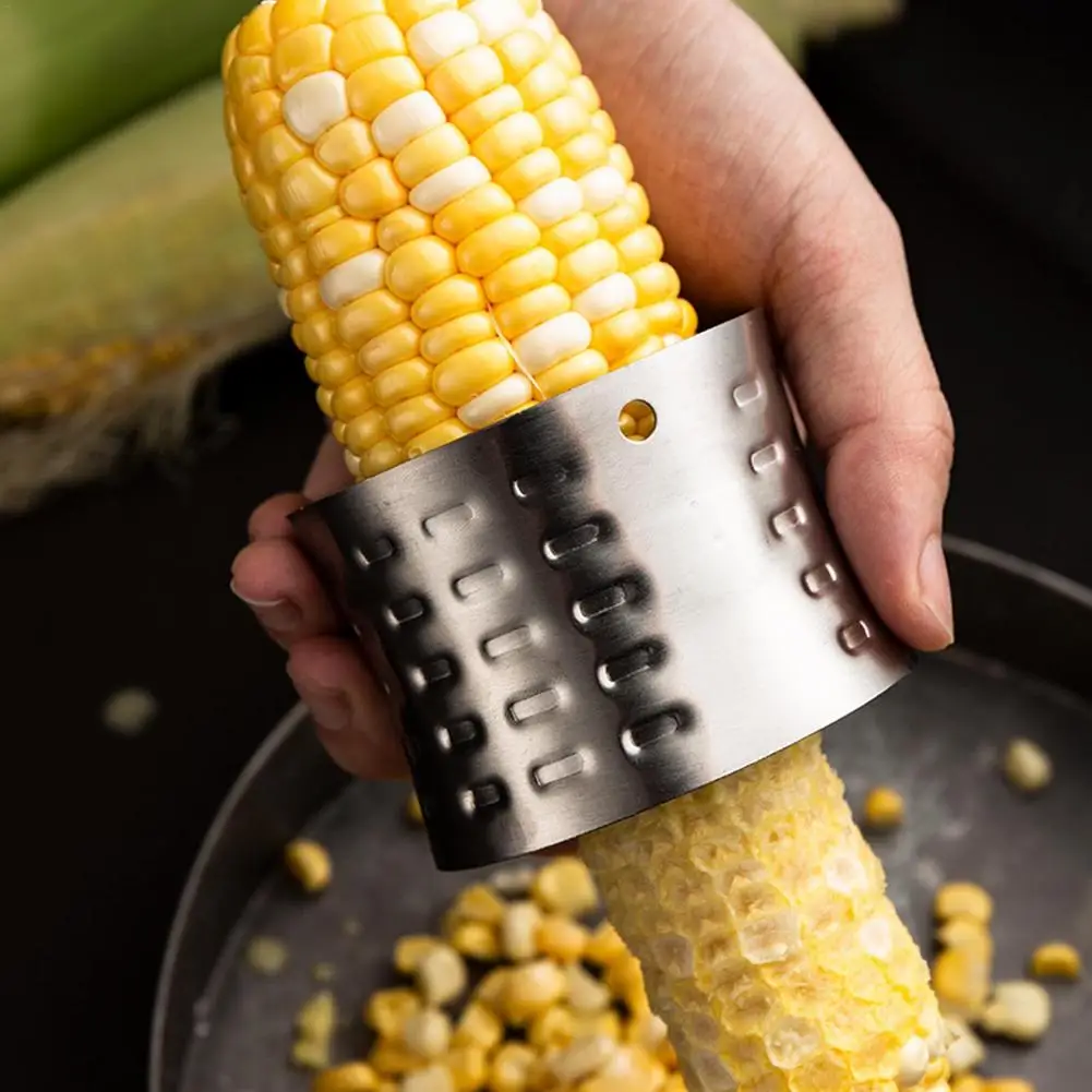 Stainless Steel Corn Peeler Corn Stripper Cob Cutter Thresher Corn Stripper Fruit And Vegetable Coring Tool Kitchen Cooking Tool
Stainless Steel Corn Peeler Corn Stripper Cob Cutter Thresher Corn Stripper Fruit And Vegetable Coring Tool Kitchen Cooking Tool