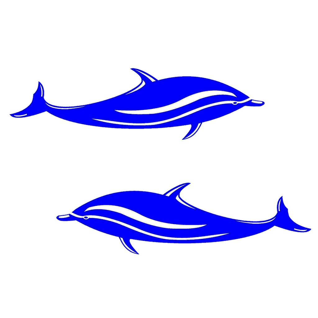 2 Pieces Blue Dolphin Vinyl Decals Stickers for Kayak Canoe Shipping Boat Car Auto Truck Window 18cmx5cm
2 Pieces Blue Dolphin Vinyl Decals Stickers for Kayak Canoe Shipping Boat Car Auto Truck Window 18cmx5cm