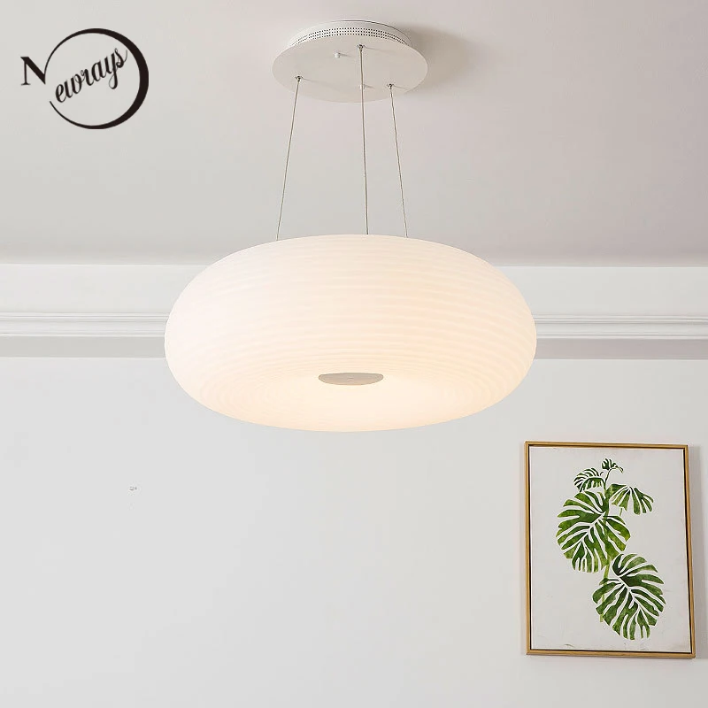Nordic pendant lamp round simple modern LED acrylic three-color dimming lamps living room hotel showroom bar art restaurant litg
Nordic pendant lamp round simple modern LED acrylic three-color dimming lamps living room hotel showroom bar art restaurant litg