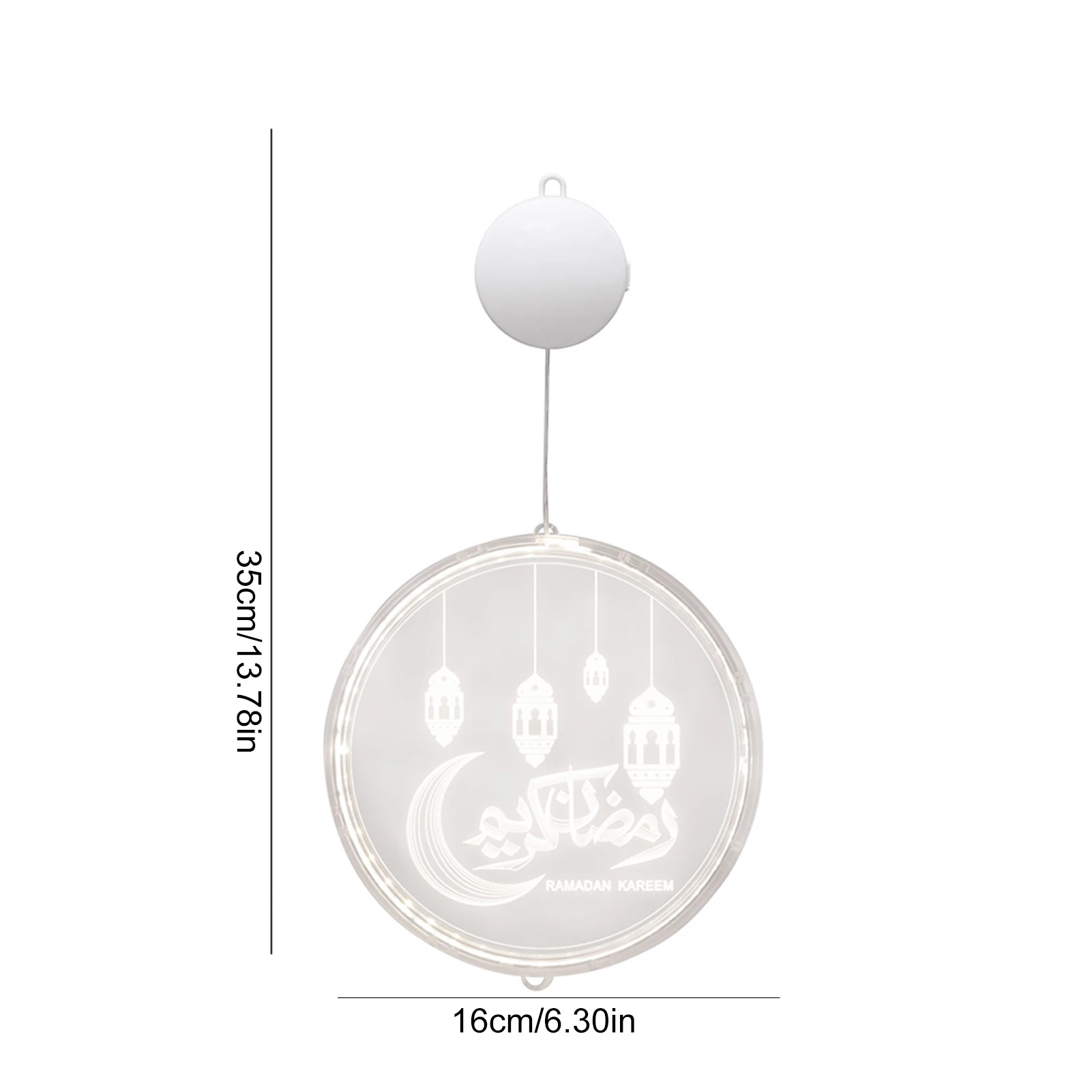 Ramadan Led Light Eid Mubarak Moon Window Sucker Lamps Islamic Muslim Wall Hanging Lamp Festival Party Home Decor
Ramadan Led Light Eid Mubarak Moon Window Sucker Lamps Islamic Muslim Wall Hanging Lamp Festival Party Home Decor