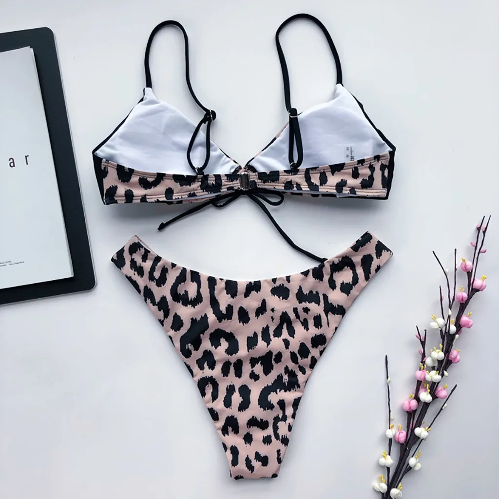 Bikinis Set 2021 Women's Bikini Leopard Set Swimsuit Two Piece Filled Bra Swimwear Beachwear FFT
Bikinis Set 2021 Women's Bikini Leopard Set Swimsuit Two Piece Filled Bra Swimwear Beachwear FFT