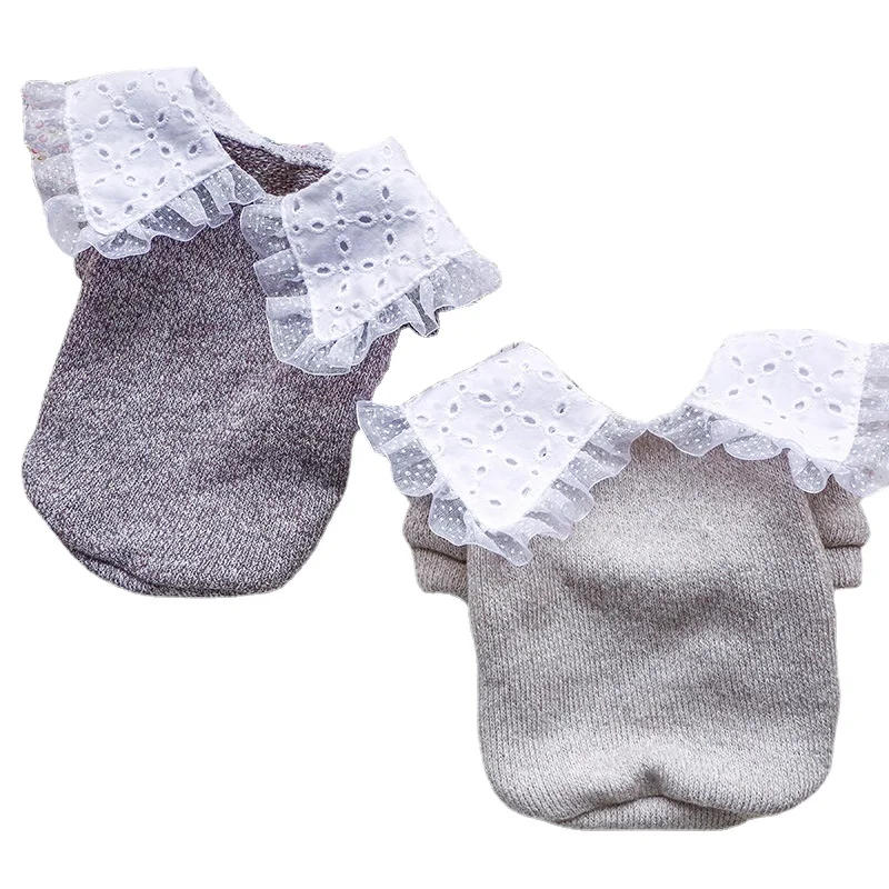 Retro Style Dog Vest Lace Collar Dog Shirt Cat Clothes Winter Autumn Warm Pet Costumes Corgi Pug Bichon Poodle Teddy Dog Clothes
Retro Style Dog Vest Lace Collar Dog Shirt Cat Clothes Winter Autumn Warm Pet Costumes Corgi Pug Bichon Poodle Teddy Dog Clothes