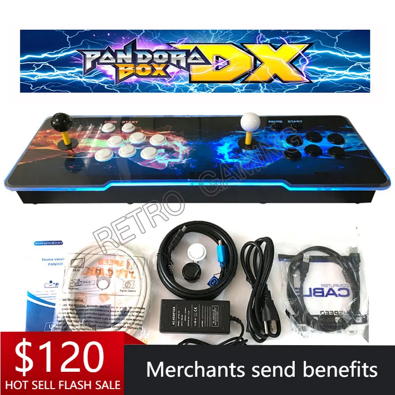 

Pandora Box DX 3000 в 1 аркадная консоль 2/4 игроков геймпад джойстик контроллер видео WIFI онлайн скачать игры пользовательский стикер
