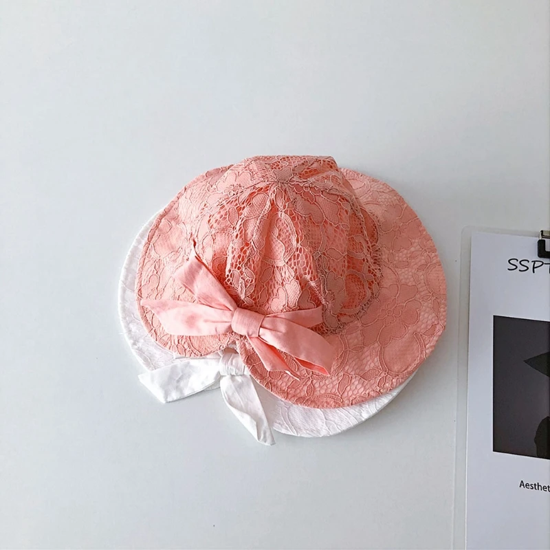 Baby Lace Fisherman Sun Hat Princess Hat Bows Cotton Beanie Bonnet Newborn Photography Props Cap for Toddler Infant
Baby Lace Fisherman Sun Hat Princess Hat Bows Cotton Beanie Bonnet Newborn Photography Props Cap for Toddler Infant