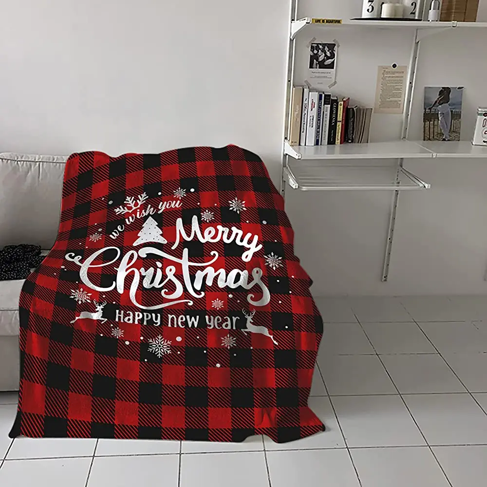Comfortable Blanket Christmas Winter Christmas Tree Snowflakes Red Plaid All Season Warm Lightweight Blanket
Comfortable Blanket Christmas Winter Christmas Tree Snowflakes Red Plaid All Season Warm Lightweight Blanket