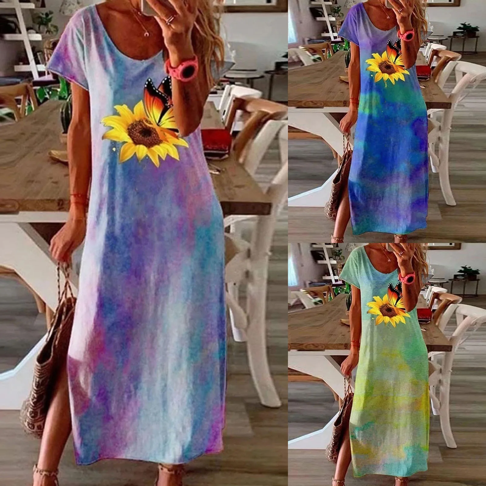 54# 2021 Summer Women Elegant Vintage Boho Long Maxi Dress Sexy Backless Party Beach Dress Floral Sundress Vestido De Mujer
54# 2021 Summer Women Elegant Vintage Boho Long Maxi Dress Sexy Backless Party Beach Dress Floral Sundress Vestido De Mujer
