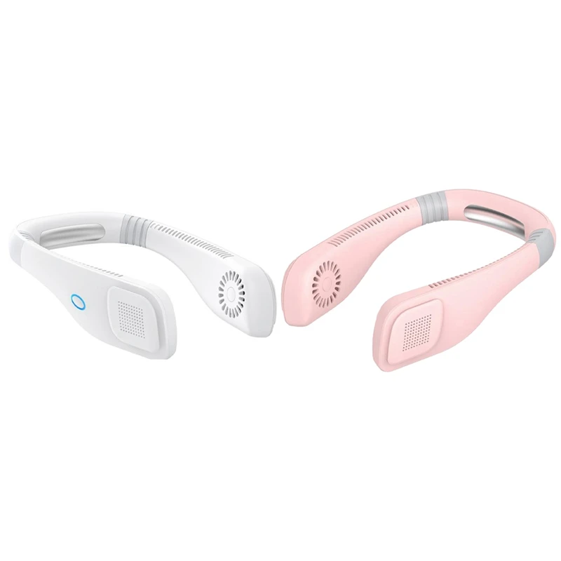 2 комплекта, мини-USB портативный шейный вентилятор с перезаряжаемой батареей, карманный кулер, кондиционер, розовый и белый 
2 комплекта, мини-USB портативный шейный вентилятор с перезаряжаемой батареей, карманный кулер, кондиционер, розовый и белый