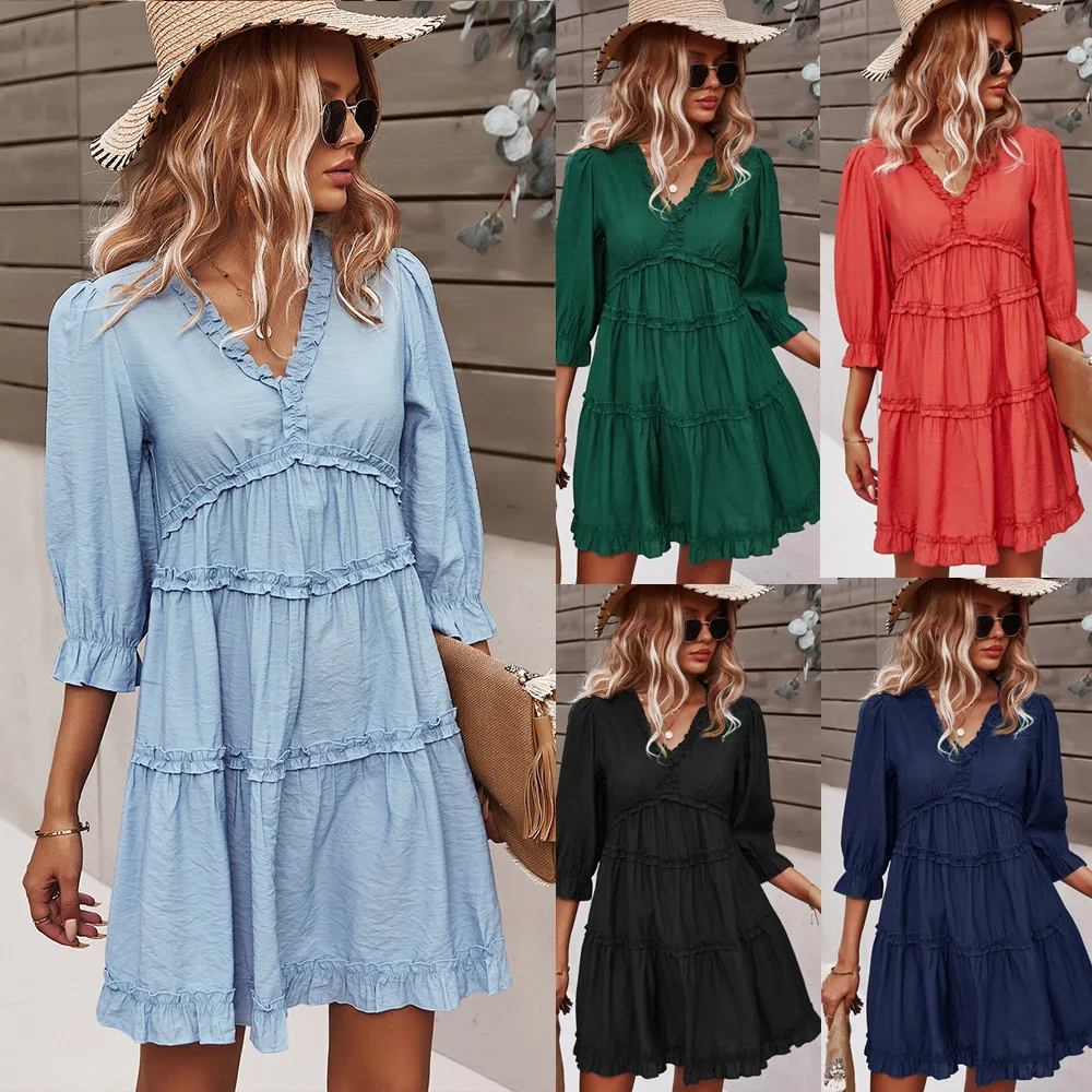 dresses for women sexy dress Cotton Office Lady LOOSE Patchwork dresses women summer dress women
dresses for women sexy dress Cotton Office Lady LOOSE Patchwork dresses women summer dress women