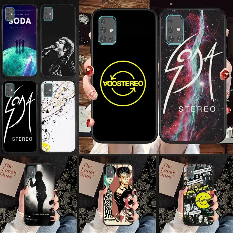 cool SODA STEREO Band Pattern Phone Case Phone Case For Samsung S7 S8 S9 S10 S20 S21 S30 Plus Ultra TPU Cover 
cool SODA STEREO Band Pattern Phone Case Phone Case For Samsung S7 S8 S9 S10 S20 S21 S30 Plus Ultra TPU Cover