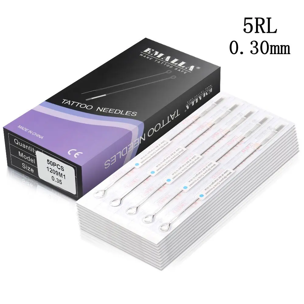 50PCS Tattoo Needles Stainless Steel Round Liner Standard Sterilize Needles For Tattoo Machine Gun Supplies Free Shipping
50PCS Tattoo Needles Stainless Steel Round Liner Standard Sterilize Needles For Tattoo Machine Gun Supplies Free Shipping