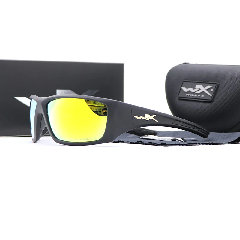 Wiley X New Fashion Men's Sunglasses Tactical Glasses Airsoft Safety Polarized Eyewear Outdoor Sports Bike MTB Cycling Goggles
Wiley X New Fashion Men's Sunglasses Tactical Glasses Airsoft Safety Polarized Eyewear Outdoor Sports Bike MTB Cycling Goggles