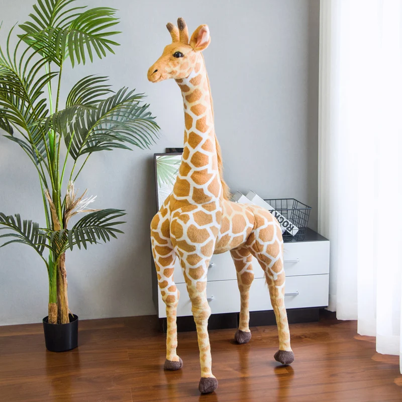 High Quality 120cm Simulation Kawaii Giraffe Plush Toys Stuffed Animals Dolls Soft Kids Children Baby Birthday Gift Room Decor
High Quality 120cm Simulation Kawaii Giraffe Plush Toys Stuffed Animals Dolls Soft Kids Children Baby Birthday Gift Room Decor