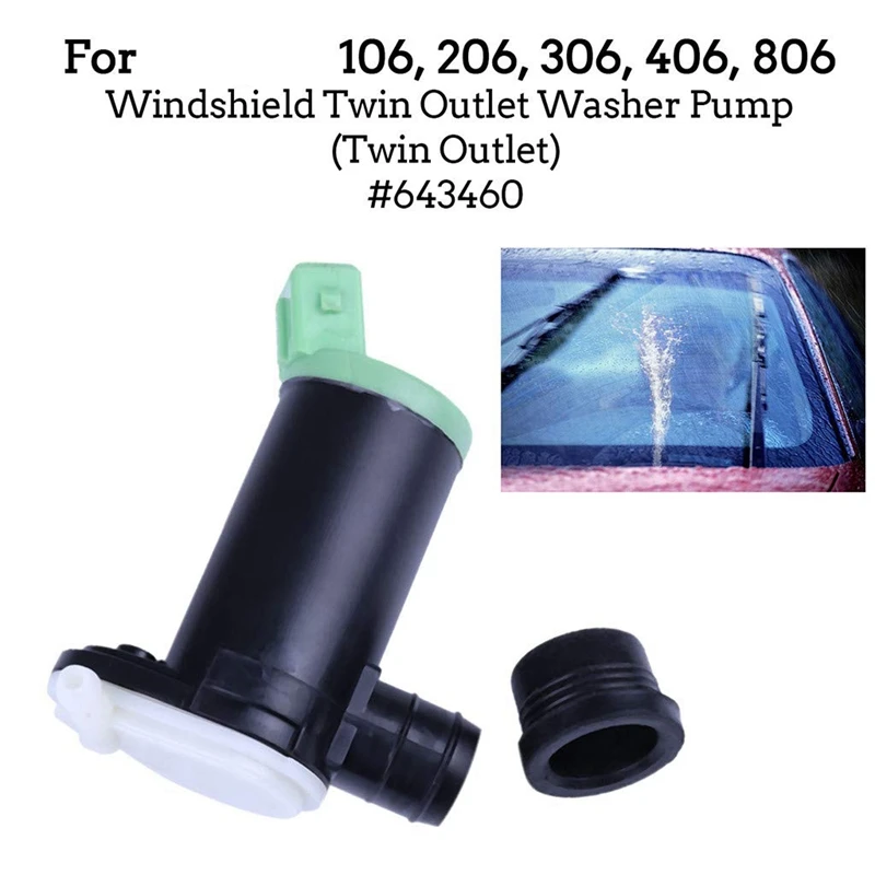 2 Pcs Car Accessories: 1 Pcs Windshield Twin Outlet Washer Pump & 1 Pcs Idle Air Control Valve IAC Actuator
2 Pcs Car Accessories: 1 Pcs Windshield Twin Outlet Washer Pump & 1 Pcs Idle Air Control Valve IAC Actuator