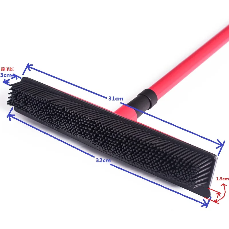 Multifunctional telescopic broom magic rubber besom cleaner pet hair removal brush home floor dust mop & carpet sweeper
Multifunctional telescopic broom magic rubber besom cleaner pet hair removal brush home floor dust mop & carpet sweeper