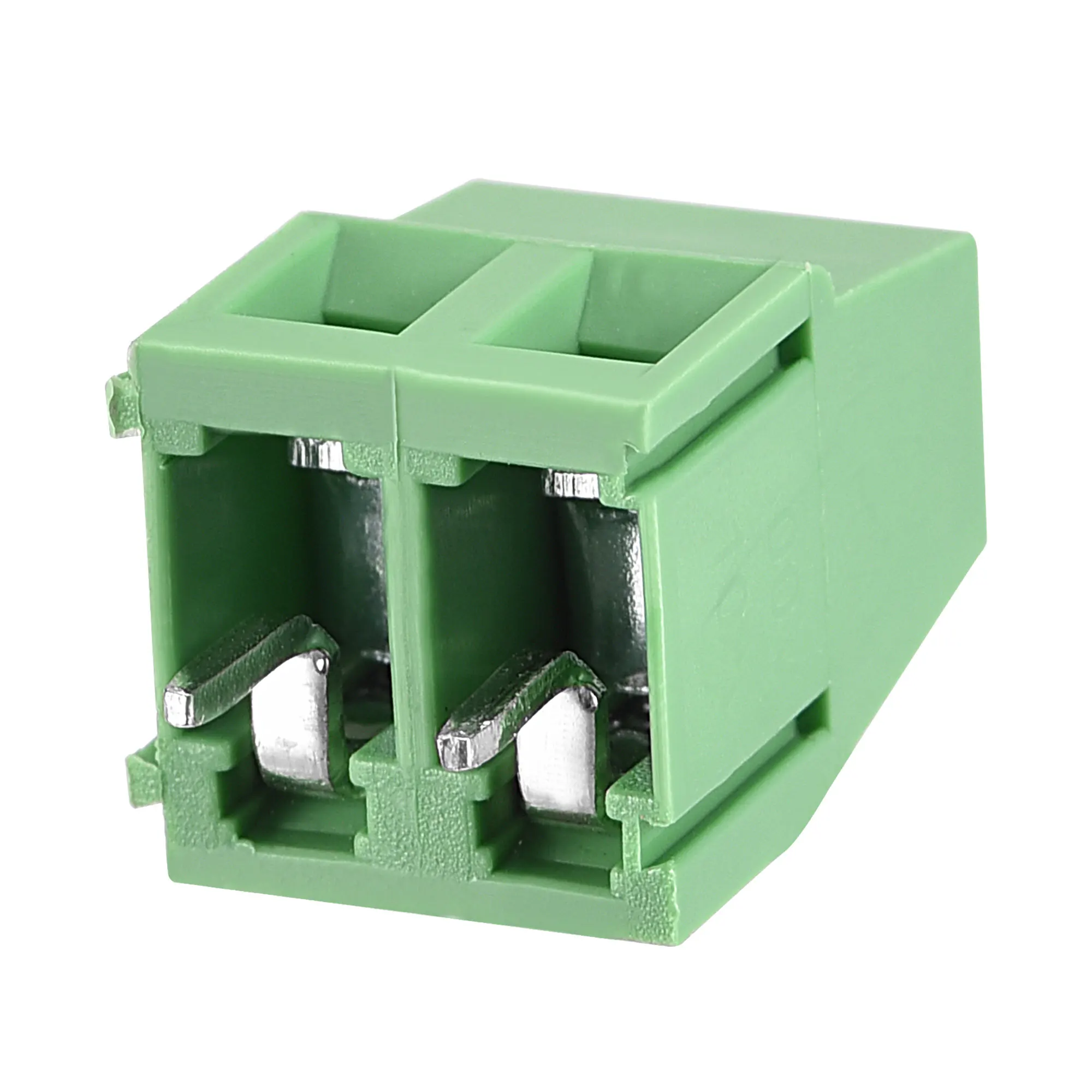 

Uxcell PCB Screw Terminal Steel Plated Zinc Contact AC300V 10A 2P 5mm Pitch for Prototype Board Green Pack of 20