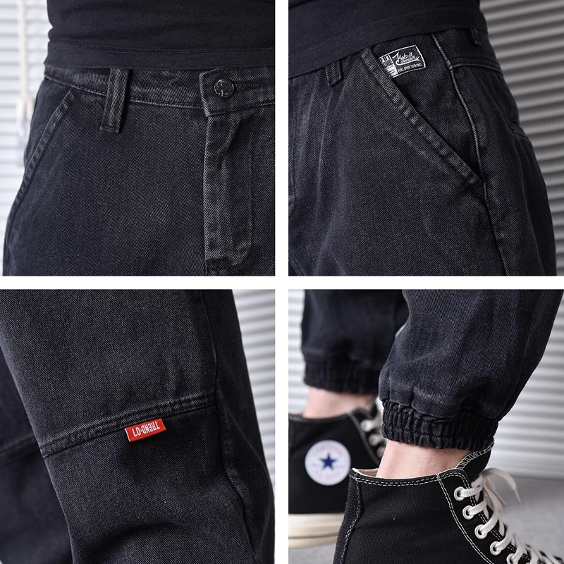 Japanese Vintage Fashion Men Jeans Loose Fit Spliced Designer Cargo Pants Harem Trousers Streetwear Hip Hop Jeans Men Joggers
Japanese Vintage Fashion Men Jeans Loose Fit Spliced Designer Cargo Pants Harem Trousers Streetwear Hip Hop Jeans Men Joggers