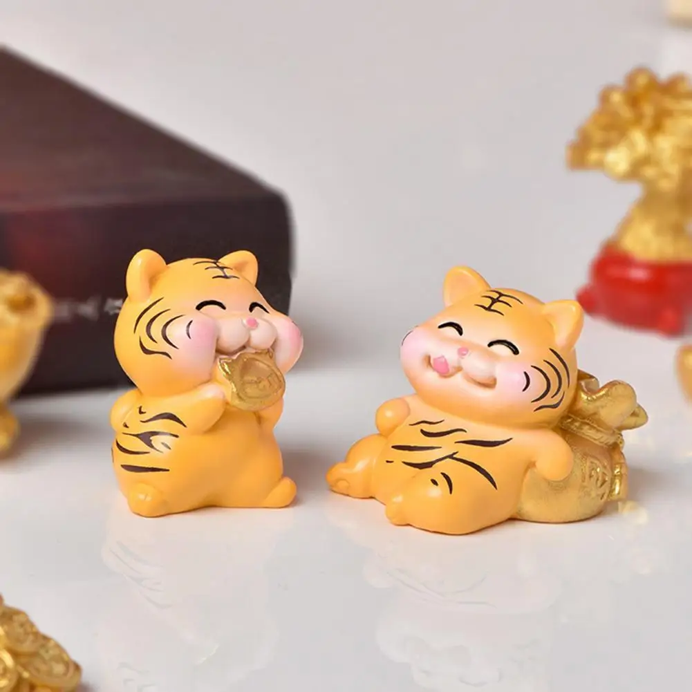 Useful Miniature Tiger Eye-catching Long Lasting Handcraft Tigers Animal Figurines Sculpture Ornament
Useful Miniature Tiger Eye-catching Long Lasting Handcraft Tigers Animal Figurines Sculpture Ornament