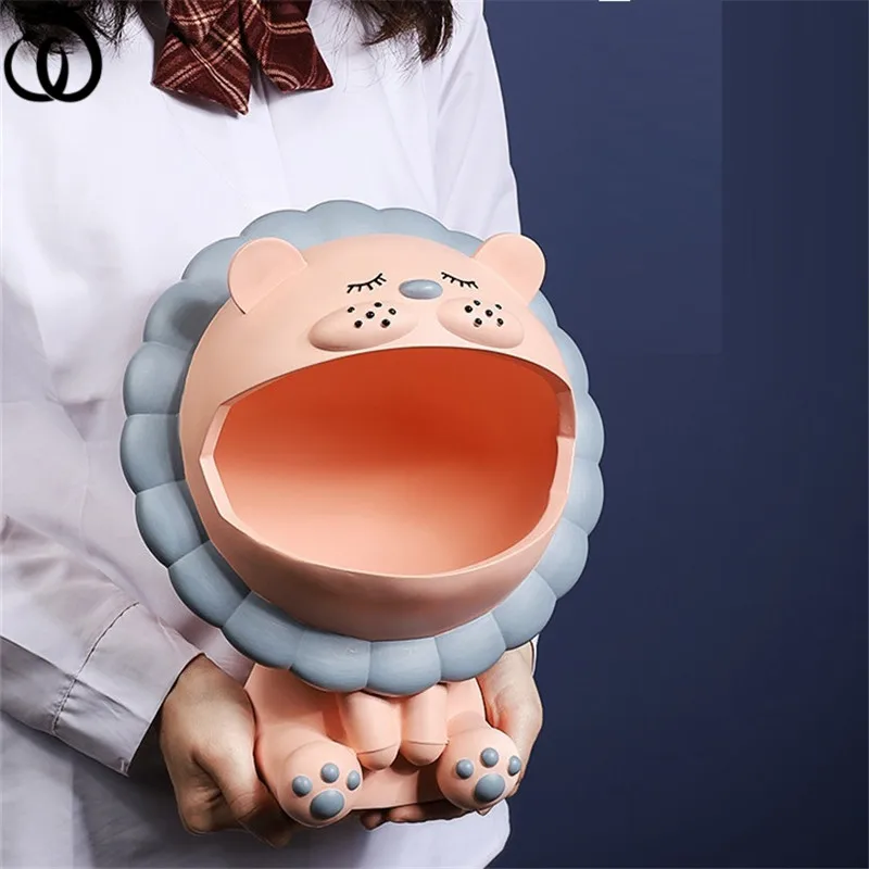 WU CHEN LONG Luxurious Lucky Lion Commodity Shelf Tray Art Animal Key Porch Candy Storage Box Resin Home Decoration Gift R6084
WU CHEN LONG Luxurious Lucky Lion Commodity Shelf Tray Art Animal Key Porch Candy Storage Box Resin Home Decoration Gift R6084