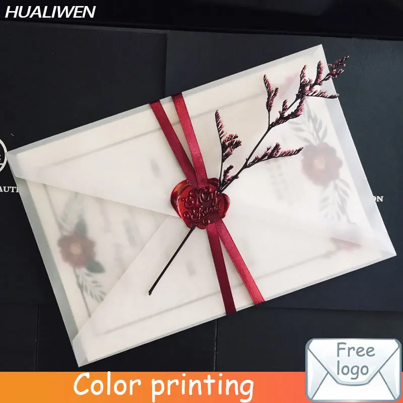 20pcs Custom Translucent Sulfuric Acid Paper Envelopes, Used For DIY Postcard/Card Storage, Wedding Invitations, Gift Packaging
20pcs Custom Translucent Sulfuric Acid Paper Envelopes, Used For DIY Postcard/Card Storage, Wedding Invitations, Gift Packaging