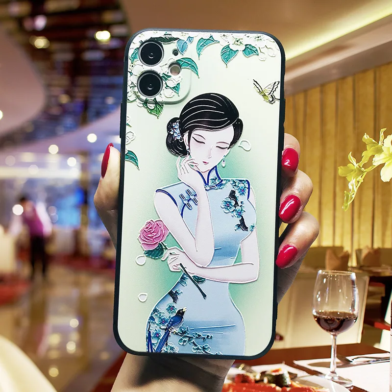 3D Embossed Chinese Style Soft Case For HuaWei Mate 20 30 40 Nova 6 7 7SE 8 8SE P20 P30 P40 Pro Cheongsam Creative Women Cover
3D Embossed Chinese Style Soft Case For HuaWei Mate 20 30 40 Nova 6 7 7SE 8 8SE P20 P30 P40 Pro Cheongsam Creative Women Cover