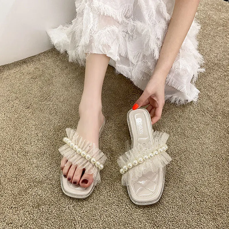 Beach Shoes Slippers Flat Slipers Women String Bead Luxury Slides Sabot 2021 Designer Rubber Fashion Basic PU Female Shoes Ladie
Beach Shoes Slippers Flat Slipers Women String Bead Luxury Slides Sabot 2021 Designer Rubber Fashion Basic PU Female Shoes Ladie