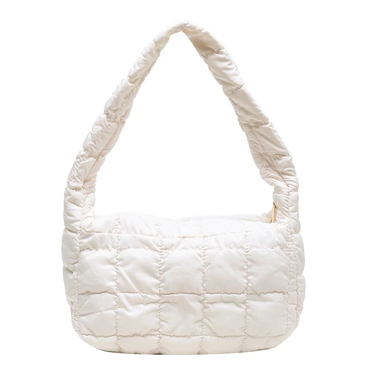 Small Down Fabric Underarm Bag for Women 2021 Simple Totes Shoulder Bag Lady Luxury Brand Designer Handbags and Purses
Small Down Fabric Underarm Bag for Women 2021 Simple Totes Shoulder Bag Lady Luxury Brand Designer Handbags and Purses