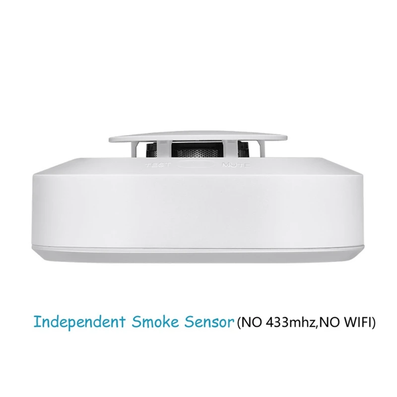 B2RC 433MHz Independent Smoke Buzzer Alarm Smoke Detection Sensor Home Security System Fire Detector for Office Warehouse
B2RC 433MHz Independent Smoke Buzzer Alarm Smoke Detection Sensor Home Security System Fire Detector for Office Warehouse