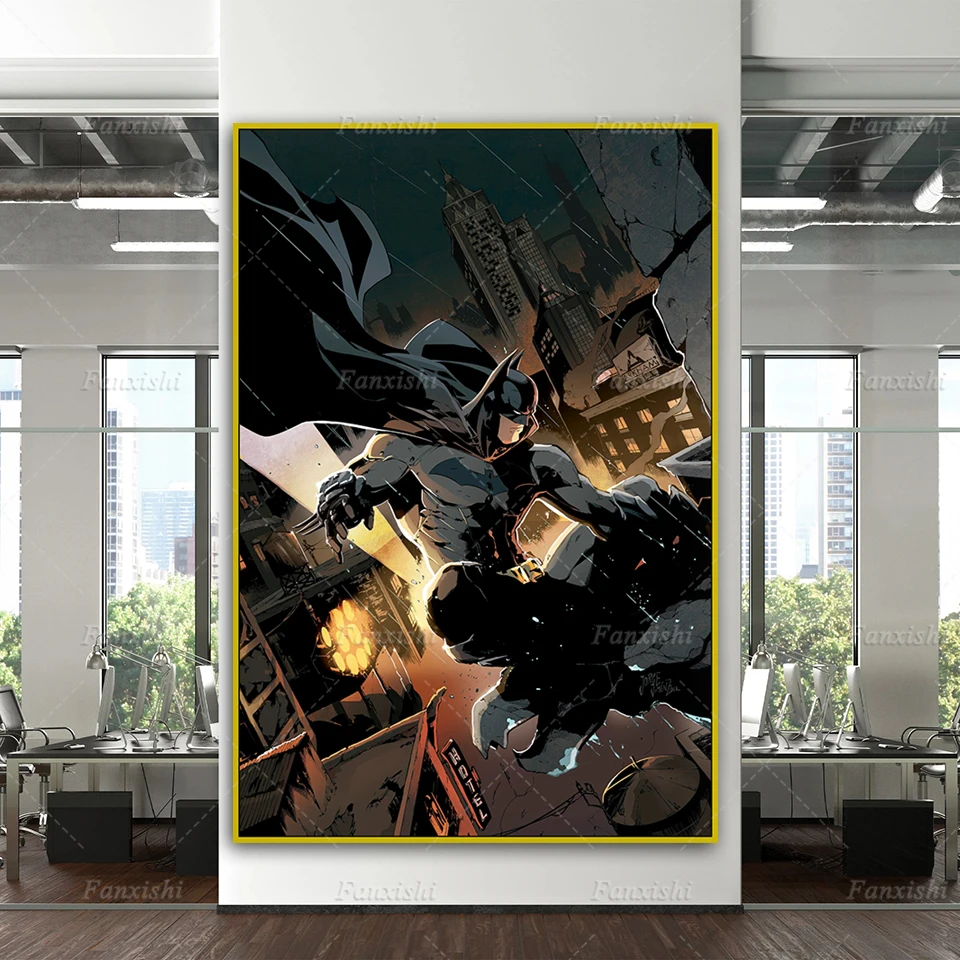Batman Protector Of The Night Superheroes Comic Poster Marvel Painting Living Room Decor Canvas Wall Art Prints Home Decor Gift
Batman Protector Of The Night Superheroes Comic Poster Marvel Painting Living Room Decor Canvas Wall Art Prints Home Decor Gift