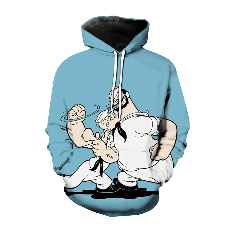 Popeye 3D Print Hoodies Cartoon Pattern Hooded Sweatshirt Men Women Fashion Pullover Hip Hop Streetwear Hoodie Unisex Hoody Coat
Popeye 3D Print Hoodies Cartoon Pattern Hooded Sweatshirt Men Women Fashion Pullover Hip Hop Streetwear Hoodie Unisex Hoody Coat