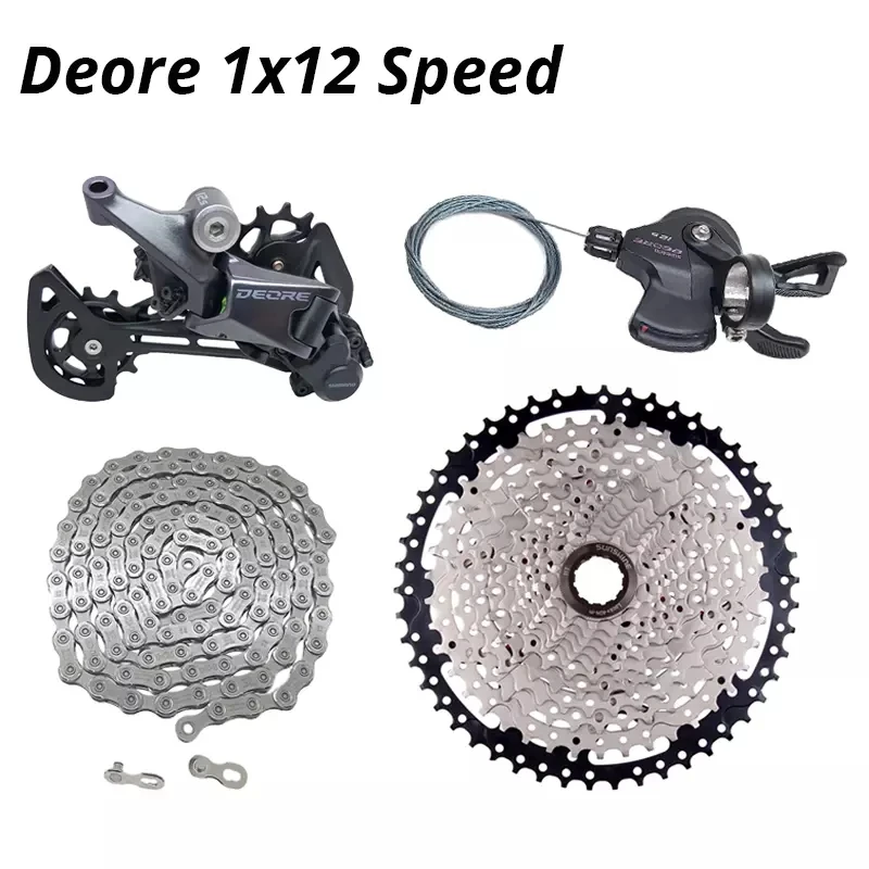 Shimano Deore M6100 1x12 Speed derailleurs Groupset 12 speed right shift lever dowel CN Chain RD sunshine cassette 46T 50T 52T
Shimano Deore M6100 1x12 Speed derailleurs Groupset 12 speed right shift lever dowel CN Chain RD sunshine cassette 46T 50T 52T
