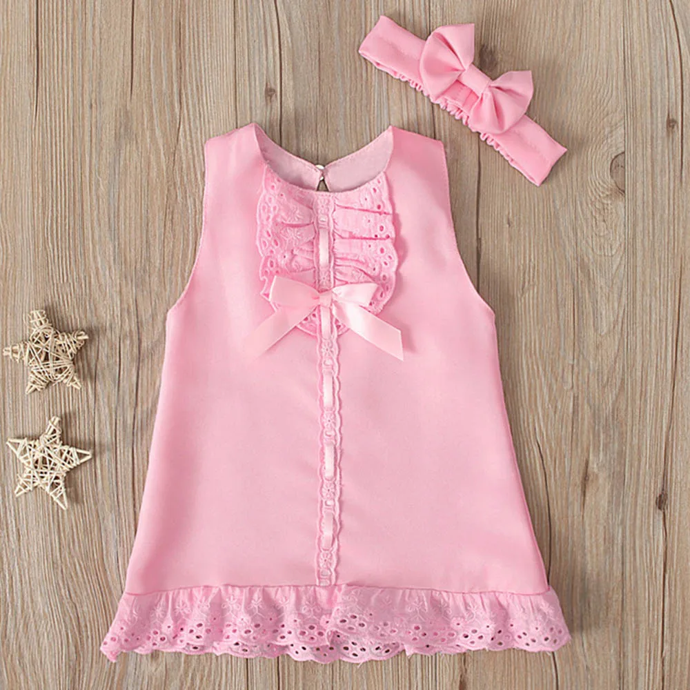 Halilo Birthday Dress For 1 Year Baby Girl Solid Sleeveless Bow Baby Girl Summer Clothes European American Style Infant Dresses
Halilo Birthday Dress For 1 Year Baby Girl Solid Sleeveless Bow Baby Girl Summer Clothes European American Style Infant Dresses