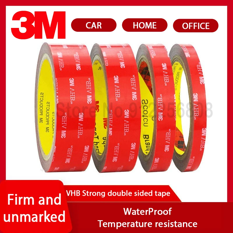 3M VHB Car Special Double Sided Tape Strong Adhesive Waterproof Grey Tape Sticker For Phone Lcd Pannel Screen Repair Accessories
3M VHB Car Special Double Sided Tape Strong Adhesive Waterproof Grey Tape Sticker For Phone Lcd Pannel Screen Repair Accessories