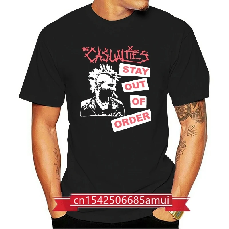 The Casualties Punk Rock Band Men'S T Shirt Black 2017 Fashion Short Sleeve 100% Cotton Print Mens Summer O Neck T Shirt 033830
The Casualties Punk Rock Band Men'S T Shirt Black 2017 Fashion Short Sleeve 100% Cotton Print Mens Summer O Neck T Shirt 033830