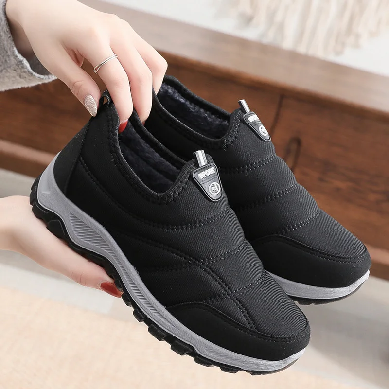 Snow Boots Women Shoes Soft Plush Fur Ankle Boot Winter Female Slip On Flat Casual Booties Waterproof Women Sneakers Keep Warm
Snow Boots Women Shoes Soft Plush Fur Ankle Boot Winter Female Slip On Flat Casual Booties Waterproof Women Sneakers Keep Warm