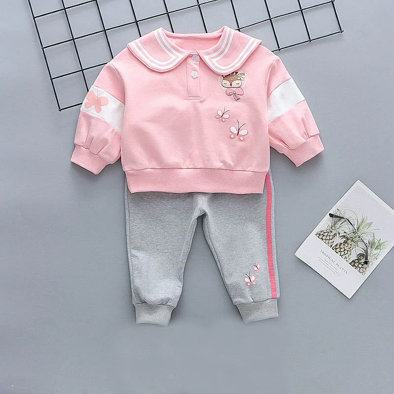 2PCS Baby Girls 1-3 years cotton cute Tracksuit Clothes long sleeve Top + Long Pants Outfits sets
2PCS Baby Girls 1-3 years cotton cute Tracksuit Clothes long sleeve Top + Long Pants Outfits sets
