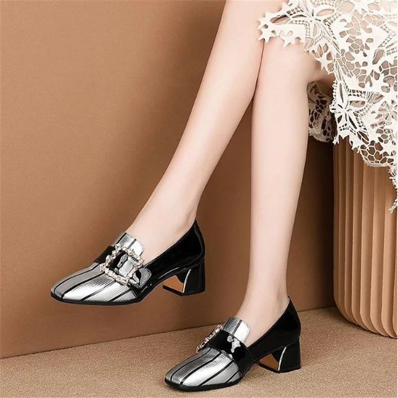 Cresfimix Zapatos De Mujer Women Fashion Classic Black & Silver Multi Color Square Heel Shoes for Party Lady Cool Shoes C6891
Cresfimix Zapatos De Mujer Women Fashion Classic Black & Silver Multi Color Square Heel Shoes for Party Lady Cool Shoes C6891